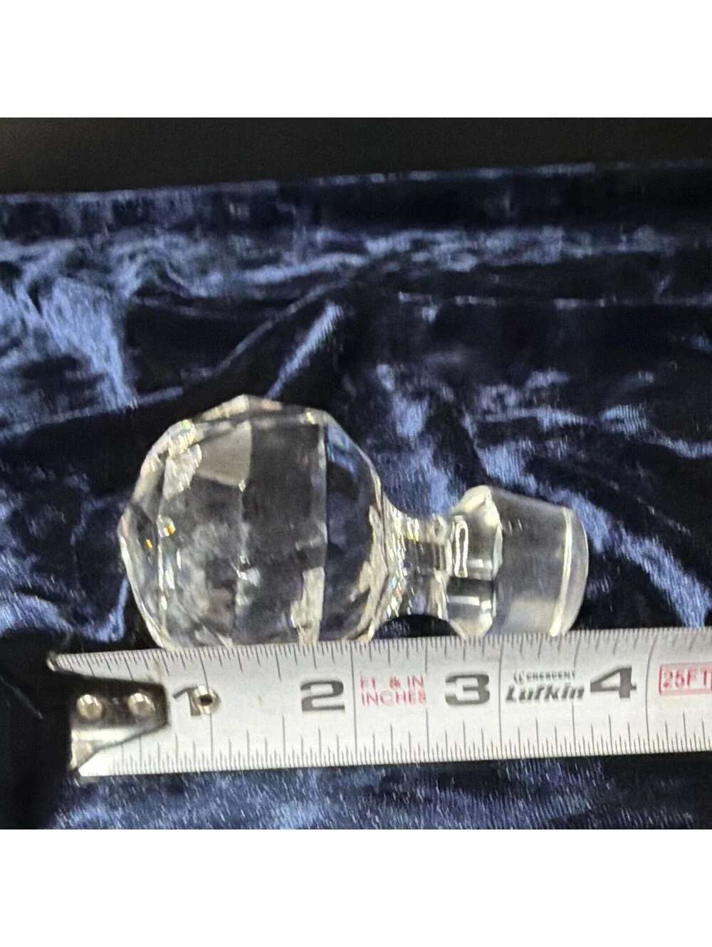 N/A faceted clear